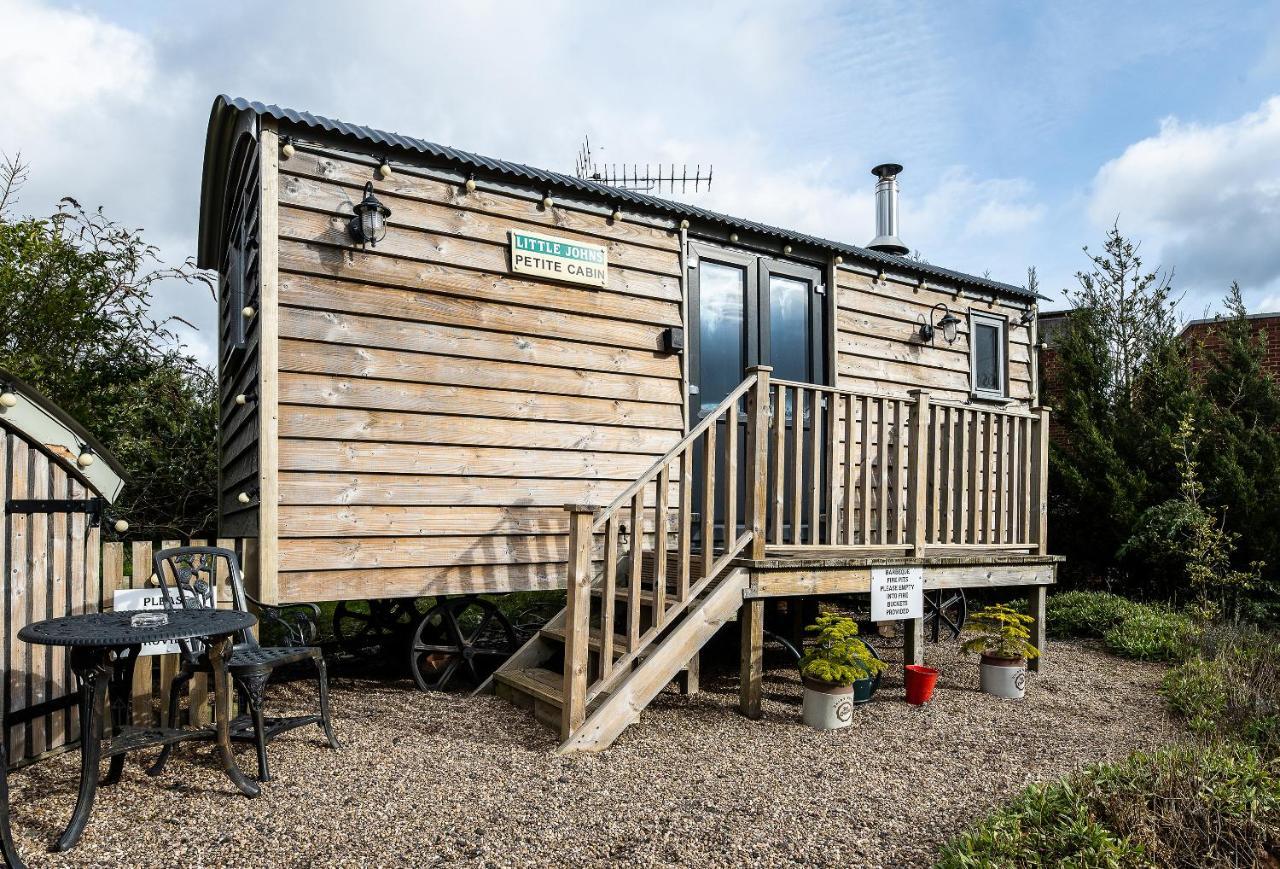 The Little John Petite Cosy Log Cabin - Sleeps 2, Great For Romantic Breaks, Couples, Single Guests, Near Sherwood Forest At Fairview Farm, Nottingham Set In 88 Acres Blidworth Eksteriør bilde