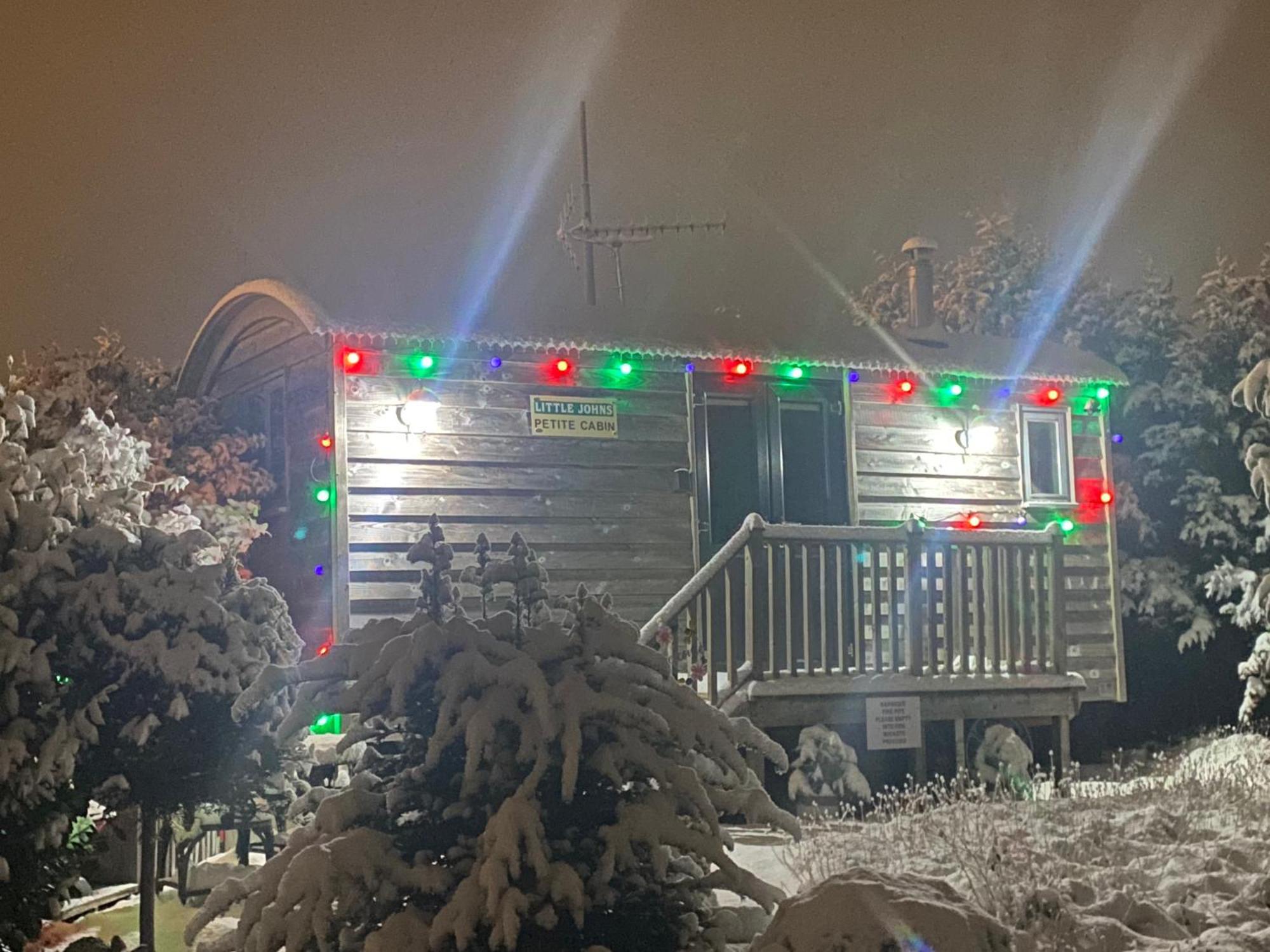 The Little John Petite Cosy Log Cabin - Sleeps 2, Great For Romantic Breaks, Couples, Single Guests, Near Sherwood Forest At Fairview Farm, Nottingham Set In 88 Acres Blidworth Eksteriør bilde