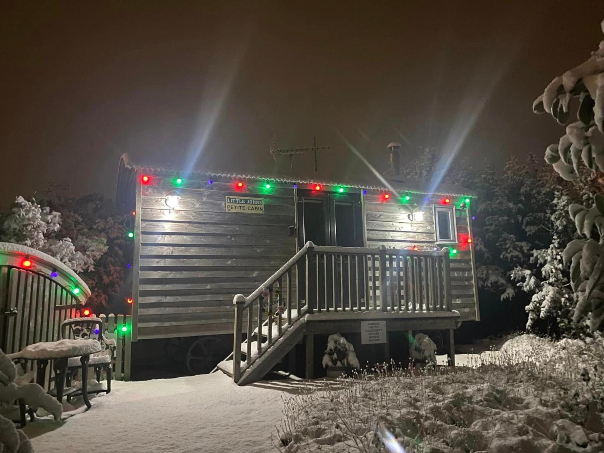 The Little John Petite Cosy Log Cabin - Sleeps 2, Great For Romantic Breaks, Couples, Single Guests, Near Sherwood Forest At Fairview Farm, Nottingham Set In 88 Acres Blidworth Eksteriør bilde