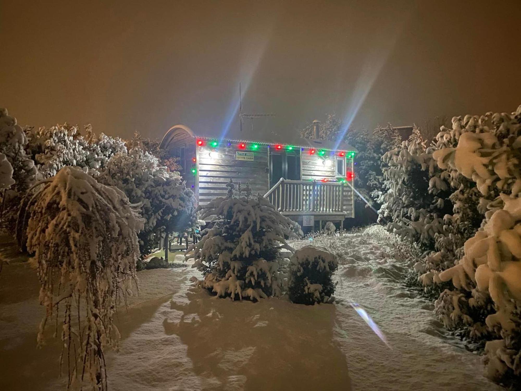 The Little John Petite Cosy Log Cabin - Sleeps 2, Great For Romantic Breaks, Couples, Single Guests, Near Sherwood Forest At Fairview Farm, Nottingham Set In 88 Acres Blidworth Eksteriør bilde